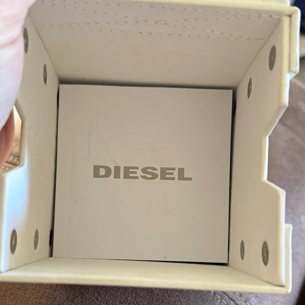 Diesel Black and Silver Men's Watch